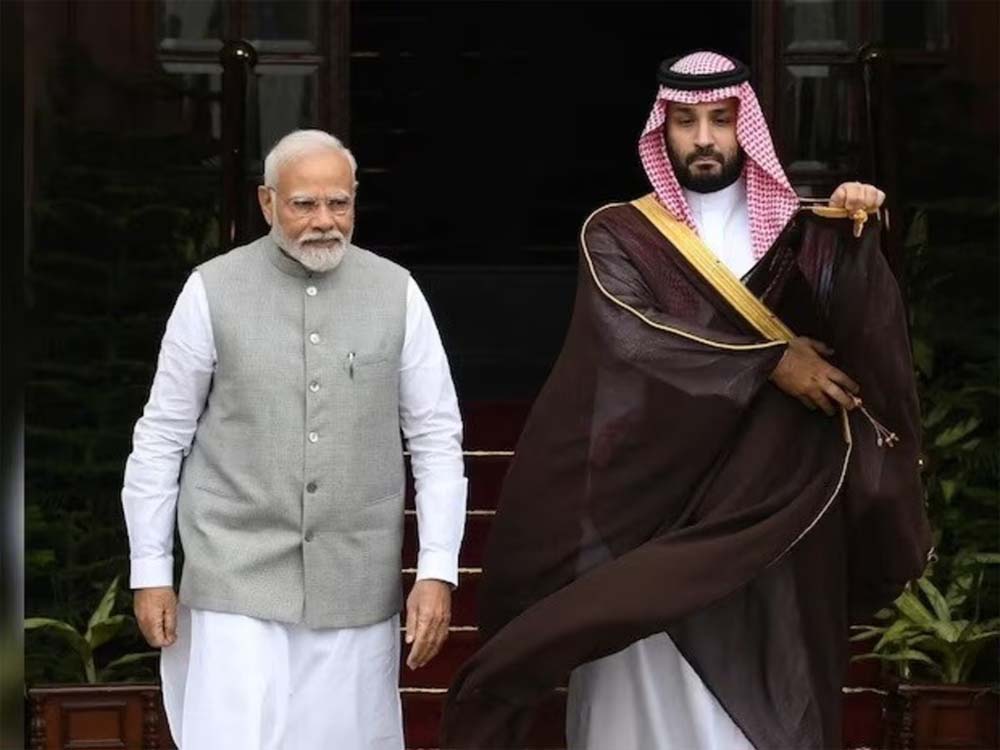 पीएम नरेंद्र मोदी तीसरे सप्ताह में सऊदी अरब जा सकते हैं, भारत से यूरोप तक बनेगा सीधा रास्ता 6 पीएम नरेंद्र मोदी तीसरे सप्ताह में सऊदी अरब जा सकते