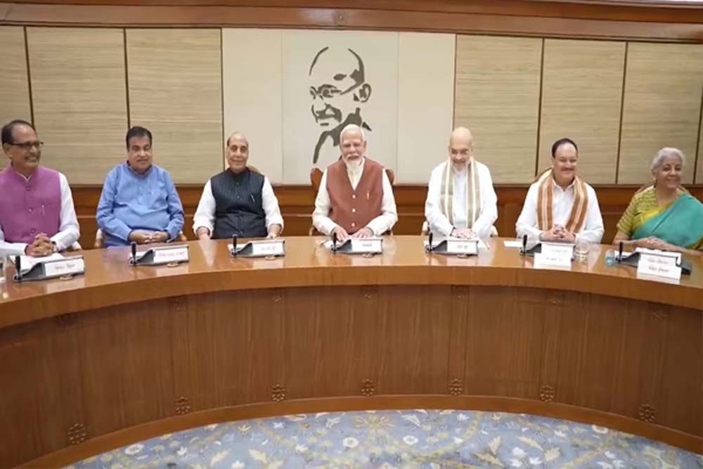 पीएम मोदी की अध्यक्षता में केंद्रीय मंत्रिमंडल की बैठक में