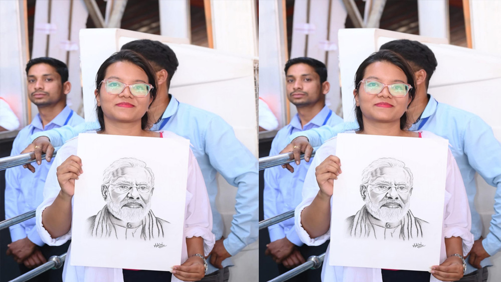 प्रधानमंत्री की संवेदना से खिला एक पल — एक बेटी