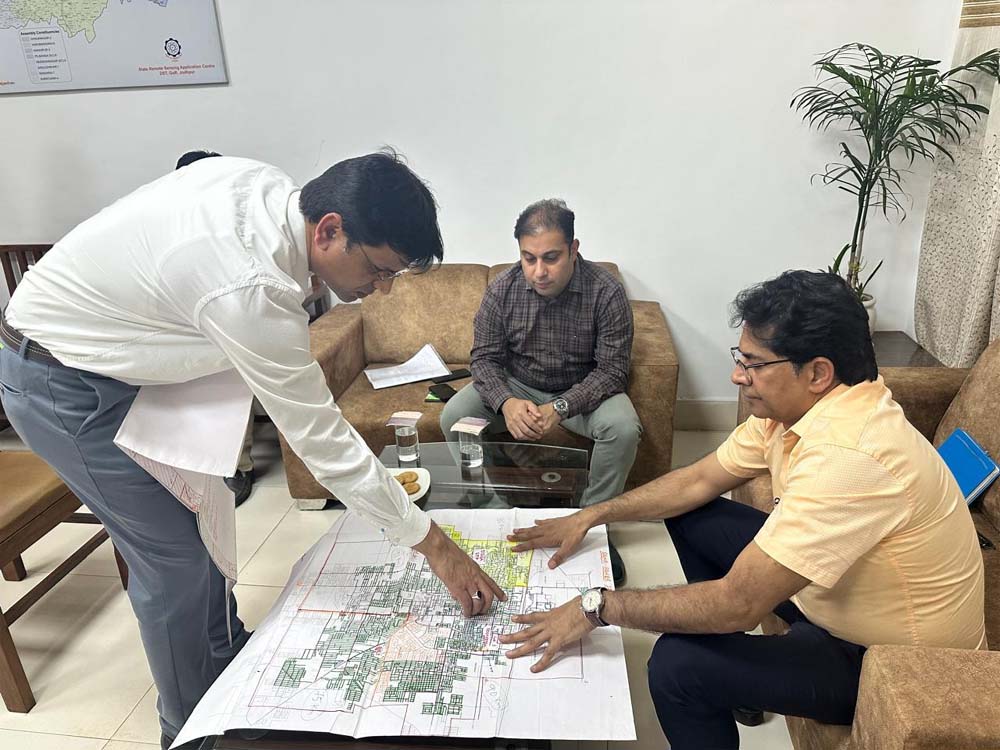 प्रमुख शासन सचिव ने श्रीगंगानगर का दौरा कर सीवरेज व