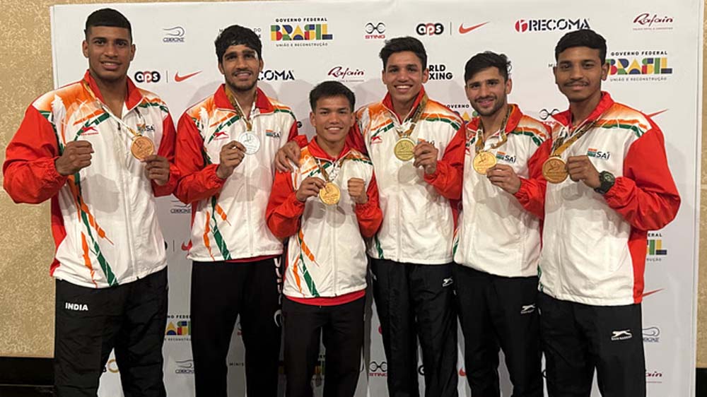 भारत का ब्राजील के फोड डू इगुआकू में आयोजित विश्व कप अभियान छह पदकों के साथ हुआ समाप्त 6 भारत का ब्राजील के फोड डू इगुआकू में आयोजित विश्व
