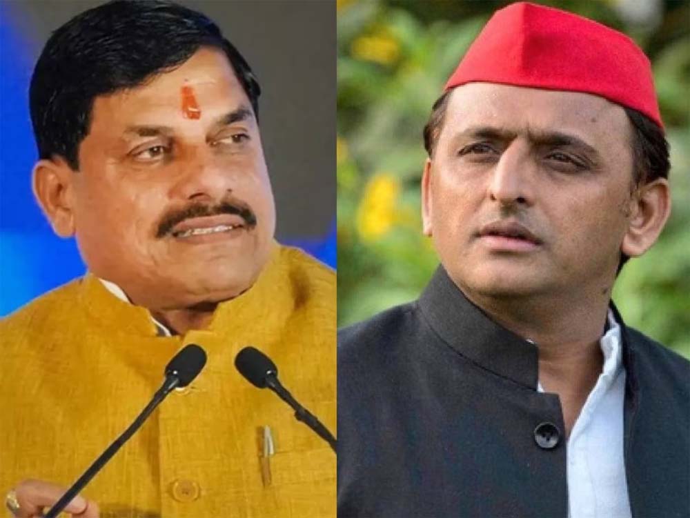 मध्य प्रदेश के सीएम यादव ने अखिलेश यादव की बदबू