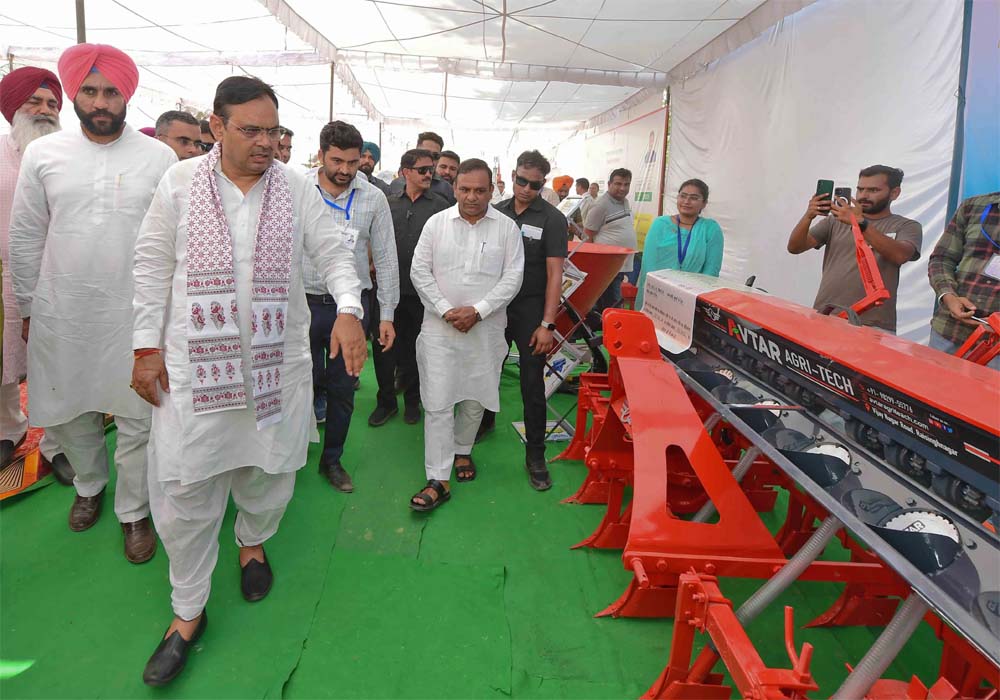 मुख्यमंत्री भजनलाल शर्मा ने गंगनहर परियोजना के शिवपुर हैड का