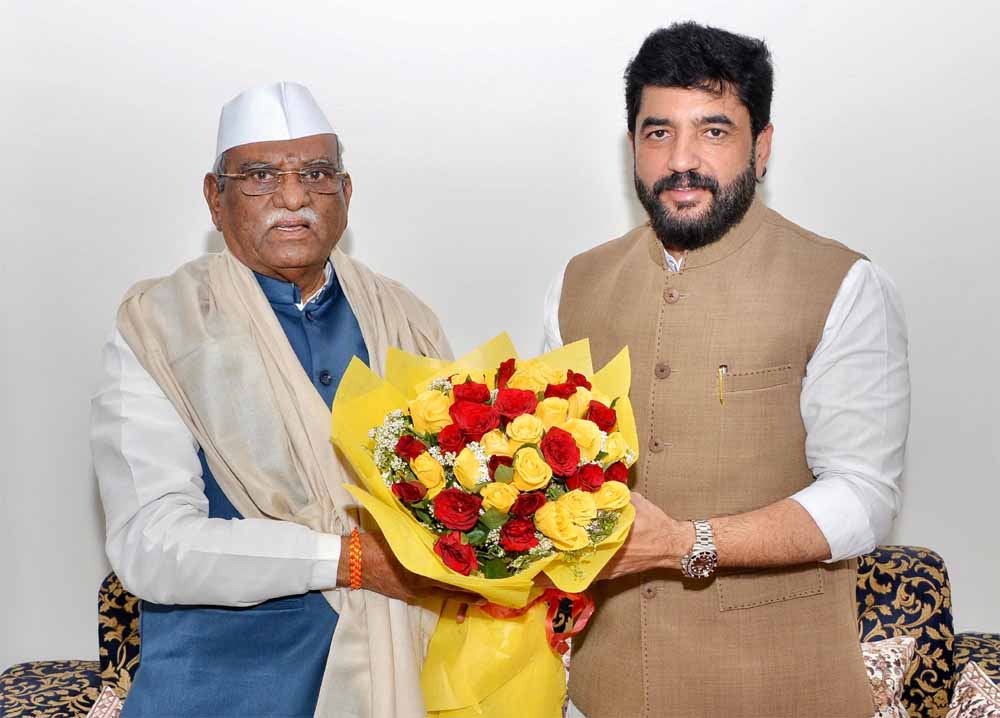 राज्यपाल की केंद्रीय सहकारिता और नागरिक उड्डयन राज्य मंत्री मुरलीधर