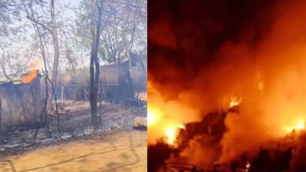 शॉर्ट सर्किट से एक मकान में लगी आग, बेटी की शादी के लिए खरीदा था सामान, आग में सबकुछ खाक 6 शॉर्ट सर्किट से एक मकान में लगी आग बेटी की