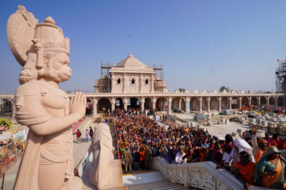 श्रीराम जन्मोत्सव पर देश-विदेश से आने वाले लाखों श्रद्धालुओं की सुरक्षा के पुख्ता इंतजाम, चप्पे-चप्पे में सुरक्षा व्यवस्था मुस्तैद 6 श्रीराम जन्मोत्सव पर देश विदेश से आने वाले लाखों श्रद्धालुओं की