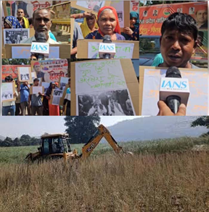सपा कार्यालय के बाहर दलित किसानों ने किया विरोध प्रदर्शन, सपा नेता पर लगाया जमीन कब्जाने का आरोप 6 सपा कार्यालय के बाहर दलित किसानों ने किया विरोध प्रदर्शन
