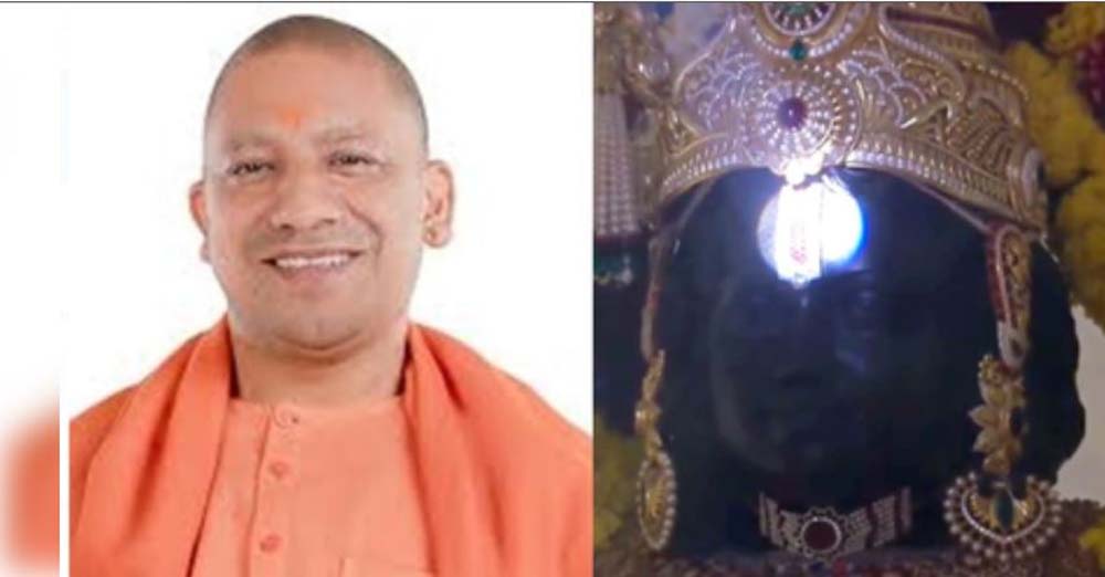 सीएम योगी ने सूर्य तिलक के दृश्य को सनातन राष्ट्र