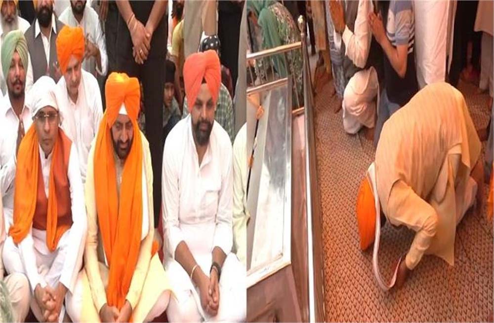 हरियाणा के मुख्यमंत्री नायब सिंह सैनी ने आज बैसाखी के अवसर पर आनंदपुर साहिब गुरुद्वारा में मत्था टेका 6 हरियाणा के मुख्यमंत्री नायब सिंह सैनी ने आज बैसाखी के