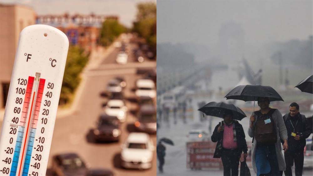 हरियाणा के मौसम ने करवट ली बीते दिन नारनौल में