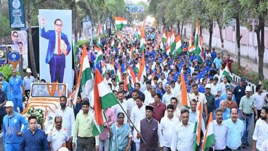 अंबेडकर की 134वीं जयंती की पूर्व संध्या पर मंत्री विश्वास