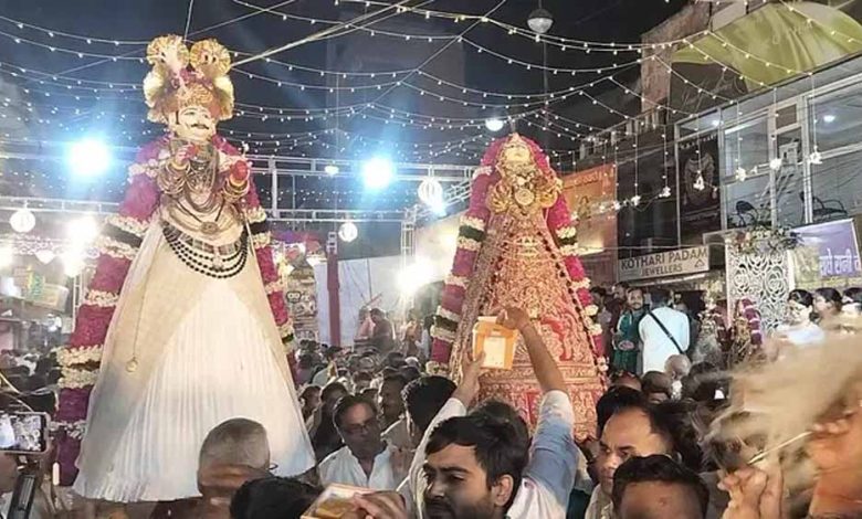 अजमेर में निकली राठौड़ बाबा की शाही सवारी