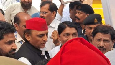 अलीगढ़ पहुंचे सपा प्रमुख अखिलेश यादव ने भाजपा पर बड़ा