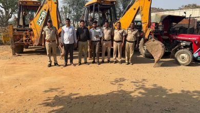 अवैध खनन गतिविधियों के खिलाफ गत सप्ताह में 314 कार्रवाई