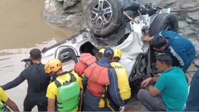 उत्तराखंड के टिहरी जिले में स्थित देवप्रयाग में तेज रफ्तार