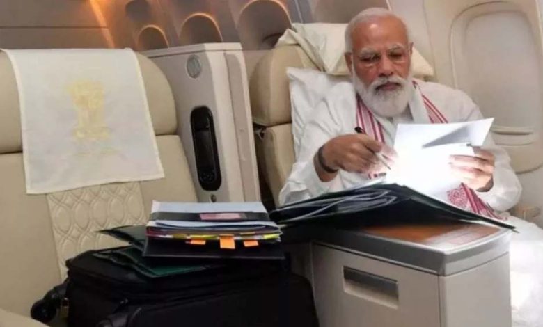 एयरबेस महाराजपुरा एयरफोर्स स्टेशन पर प्रधानमंत्री मोदी को घंटाभर इंतजार