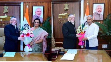 कोल्हान यूनिवर्सिटी की कुलपति एवं BBMKU के कुलपति ने राजभवन