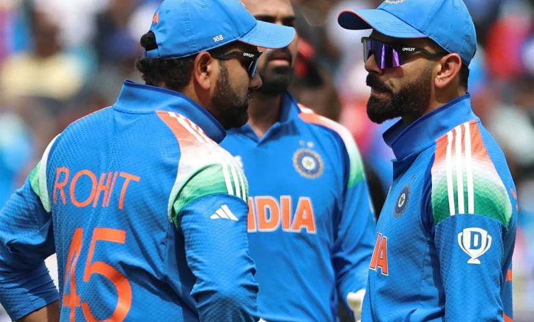 क्रिकेट के दिग्गज खिलाड़ी रोहित शर्मा और विराट कोहली का