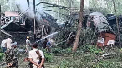 झारखंड के साहिबगंज में 2 मालगाड़ियों के बीच में टक्कर