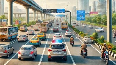 दिल्ली एनसीआर में भारी वाहनों की आवाजाही पर लगाई गई रोक