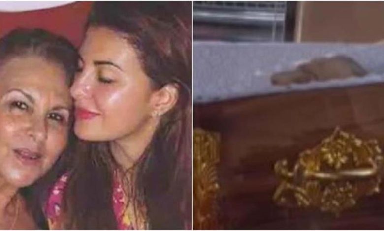 नम आंखों से एक्ट्रेस ने दी विदाई अंतिम संस्कार के