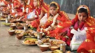 नवरात्रि में वास्तु शास्त्र के अनुसार करें कन्या पूजन मिलेगा