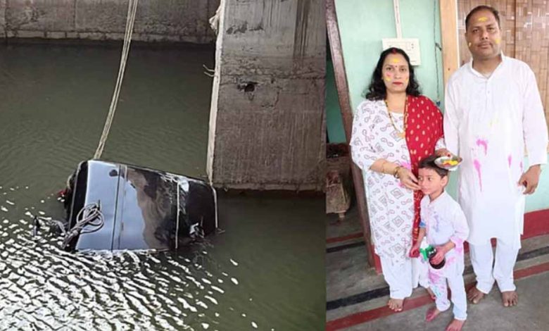 नहर में गिरी स्कॉर्पियो, परिवार के चार की मौत 1 नहर में गिरी स्कॉर्पियो परिवार के चार की मौत