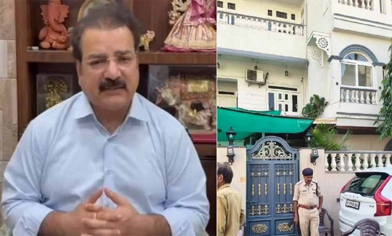 पीएसीएल घोटाले में पूर्व मंत्री प्रताप सिंह खाचरियावास के आवास पर ईडी की रेड 1 पीएसीएल घोटाले में पूर्व मंत्री प्रताप सिंह खाचरियावास के आवास