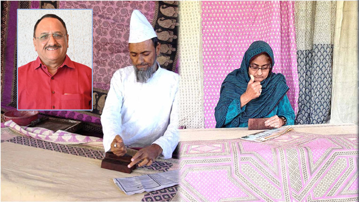 बाग प्रिंट केवल एक हस्तशिल्प नहीं, यह संस्कृति, परंपरा और आत्म-अभिव्यक्ति का संगम है- ताहिर अली 1 बाग प्रिंट केवल एक हस्तशिल्प नहीं यह संस्कृति परंपरा और