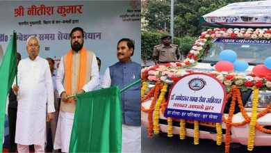 मुख्यमंत्री नीतीश कुमार ने डॉ अम्बेडकर समग्र सेवा अभियान का