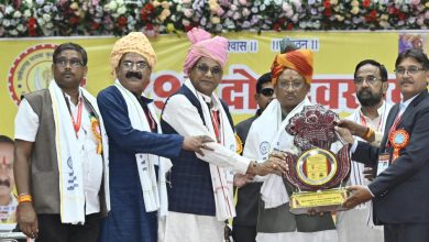 मुख्यमंत्री विष्णु देव साय छत्तीसगढ़ मनवा कुर्मी क्षत्रिय समाज के