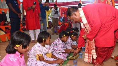 मुख्यमंत्री विष्णु देव साय ने की मां दुर्गा की पूजा