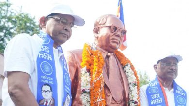 मुख्यमंत्री विष्णु देव साय युवाओं के साथ ‘जय भीम पदयात्रा