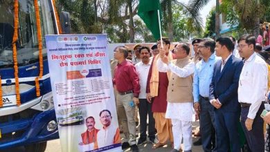 मुख्यमंत्री विष्णुदेव साय ने कैंसर डिटेक्शन वैन को हरी झंडी