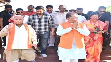 मुख्यमंत्री विष्णुदेव साय ने बगिया में पर्यावरण वाटिका का किया