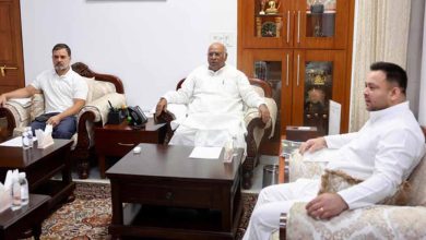 राजद कांग्रेस की बैठक तेजस्वी से राहुल गांधी और मल्लिकार्जुन खरगे