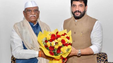 राज्यपाल की केंद्रीय सहकारिता और नागरिक उड्डयन राज्य मंत्री मुरलीधर