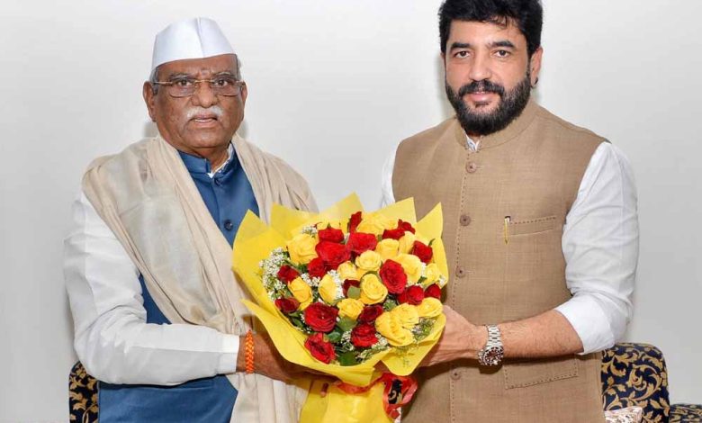 राज्यपाल की केंद्रीय सहकारिता और नागरिक उड्डयन राज्य मंत्री मुरलीधर