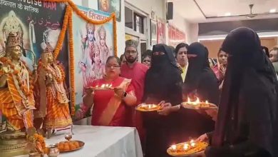 रामनवमी के पावन अवसर पर मुस्लिम महिलाओं ने न केवल