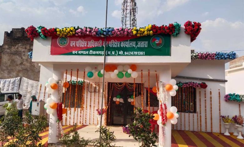 वन परिक्षेत्र कार्यालय जतारा का विधायक हरिशंकर खटीक के द्वारा किया गया लोकार्पण 1 वन परिक्षेत्र कार्यालय जतारा का विधायक हरिशंकर खटीक के द्वारा