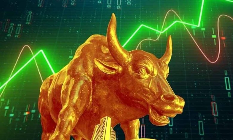 शेयर बाजार में तेज उछाल सेंसेक्स में 1100 तो निफ्टी