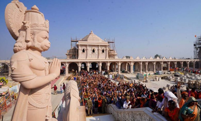 श्रीराम जन्मोत्सव पर देश-विदेश से आने वाले लाखों श्रद्धालुओं की सुरक्षा के पुख्ता इंतजाम, चप्पे-चप्पे में सुरक्षा व्यवस्था मुस्तैद 1 श्रीराम जन्मोत्सव पर देश विदेश से आने वाले लाखों श्रद्धालुओं की