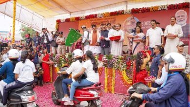 अहिल्या वाहिनी महिला बाइक रैली को सीएम मोहन यादव ने