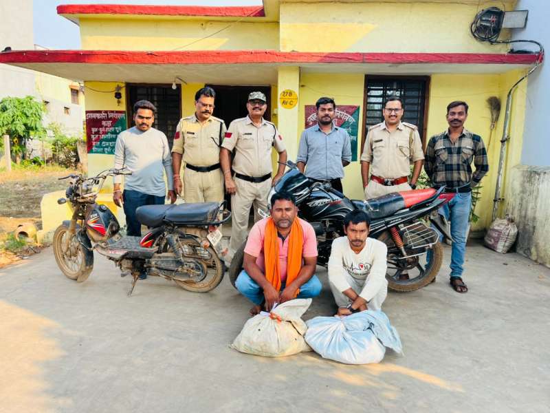 आबकारी विभाग दुर्ग द्वारा अवैध मदिरा पर बड़ी कार्यवाही