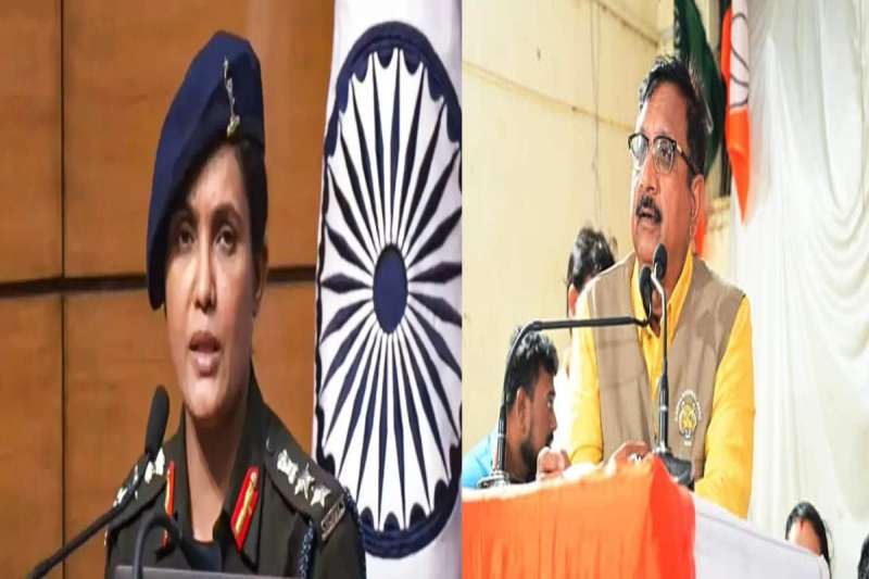 कर्नल सोफिया कोपर बीजेपी नेता विजय शाह की टिप्पणी पर