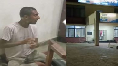डुमना एयरपोर्ट के पास संदिग्ध युवक की गिरफ्तारी खुद को