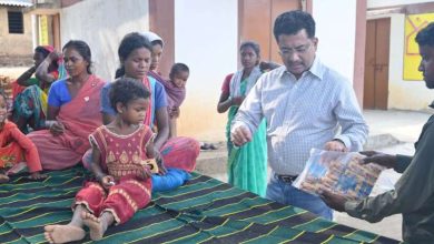 प्रमुख सचिव सोनमणि बोरा ने पीएम जनमन मॉडल आवास छतौरी का