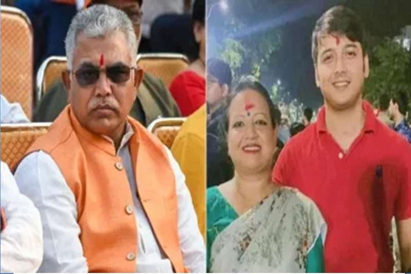 बीजेपी नेता दिलीप घोष के सौतेले बेटे का शव मिला
