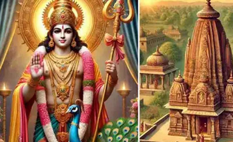 भगवान कार्तिकेय के मंदिर में महिलाओं को नहीं मिलता है