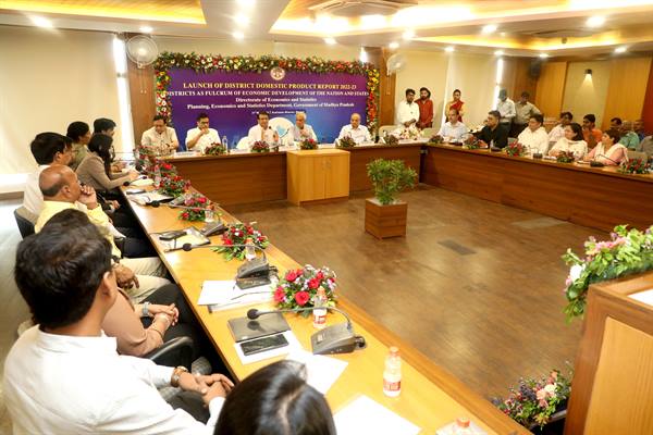 मध्यप्रदेश जिला घरेलू उत्पाद रिपोर्ट देश में अभिनव